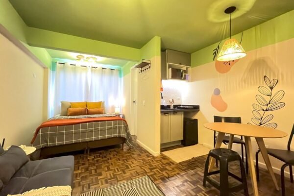 Airbnb Curitiba Centro charmoso elegante bem localizado