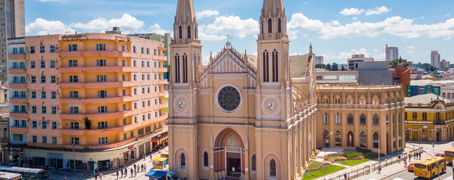 Airbnb Apartamento perto da Catedral Basilica de Curitiba Igreja Matriz